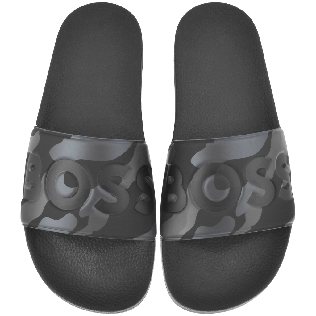 Hugo Boss BOSS Aryeh Sliders Grey